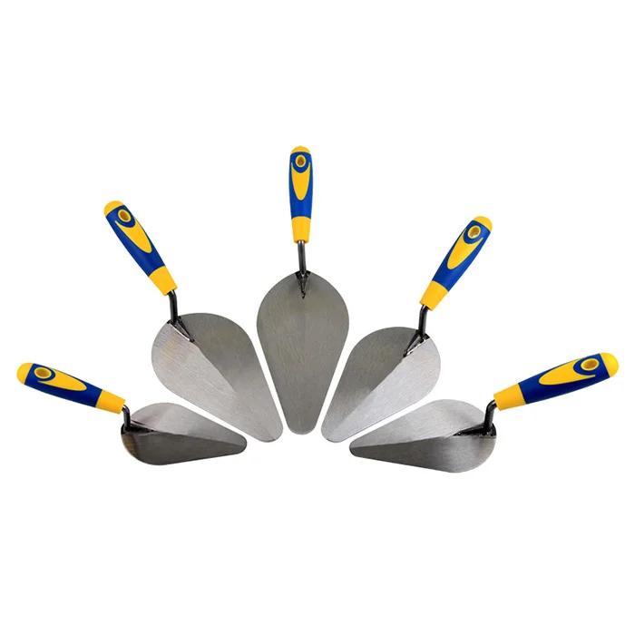 Triangle Type Carbon Steel Brick Trowel Plaster Trowel Bricklaying Knife