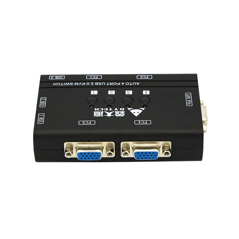 
2 порта USB HD автоматический KVM-переключатель VGA KVM-переключатель 2 входа 1 выход KVM-переключатель 