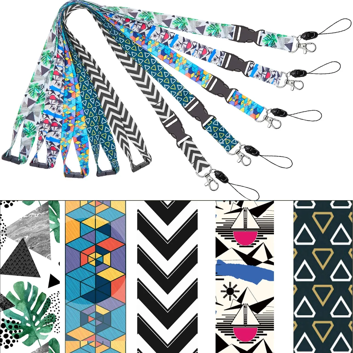 High Quality Custom Printing Logo Polyester Niky Lanyards For Sale