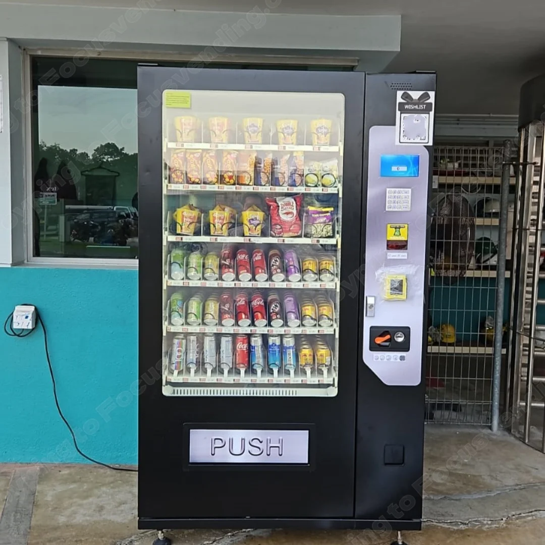 Vending Machine Snack and Drink, Cooling System, Nayax Payment for Sale Germany
