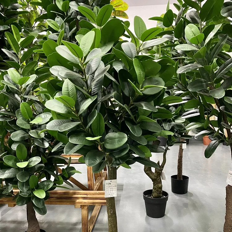 120cm Artificial Garcinia Tree Ball With Plastic Trunk Customized Art Style