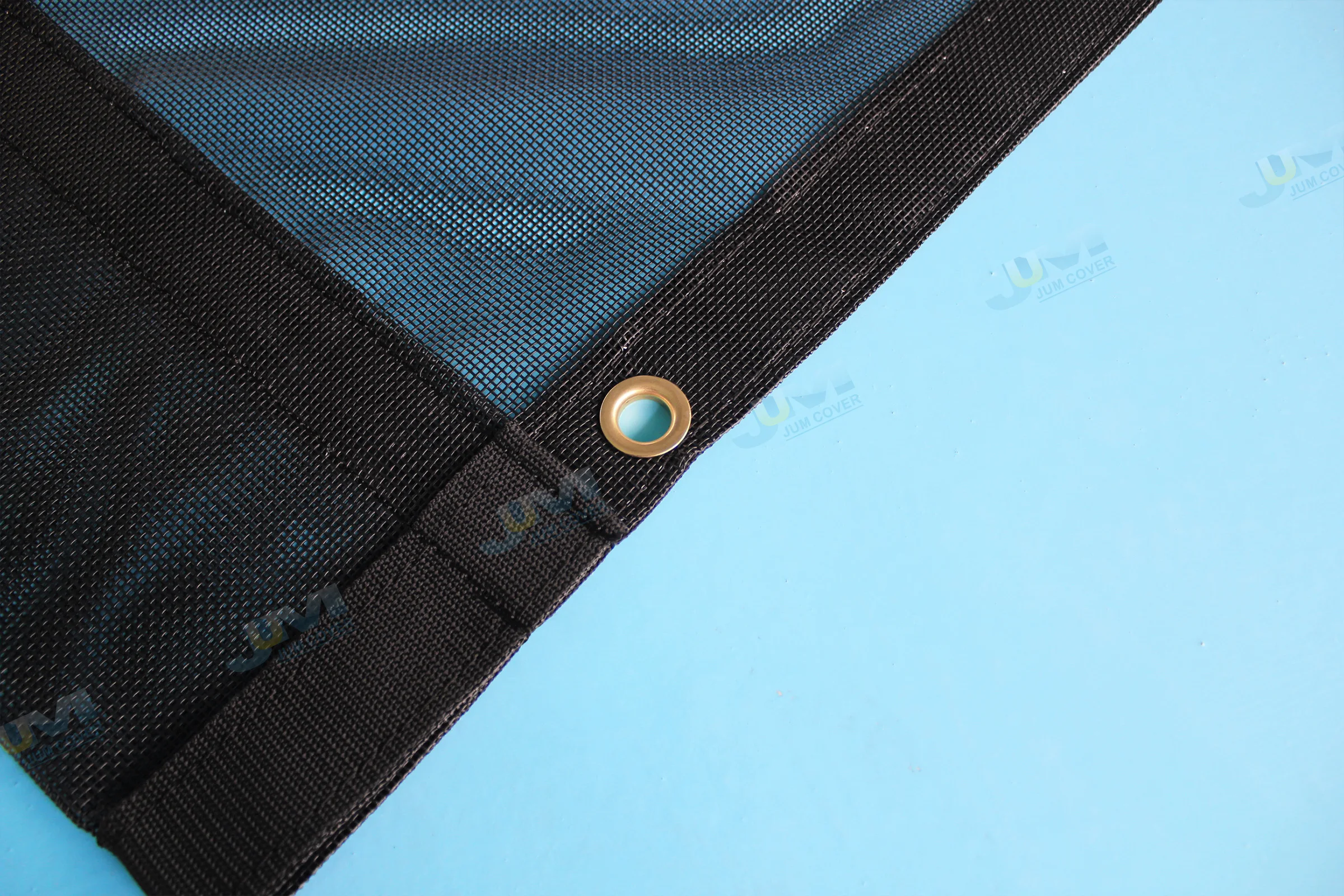 Black Dump Truck Replace Mesh Tarp Truck Mesh Cargo Net PVC Tarps for Trailers