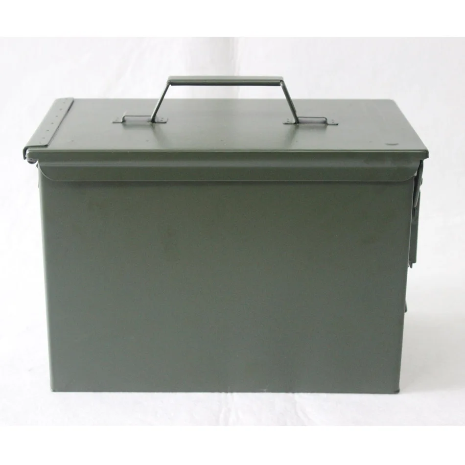 Ammo Can  US M19A1 30 Cal Ammo Box Steel Ammunition Can Iron Tool Box
