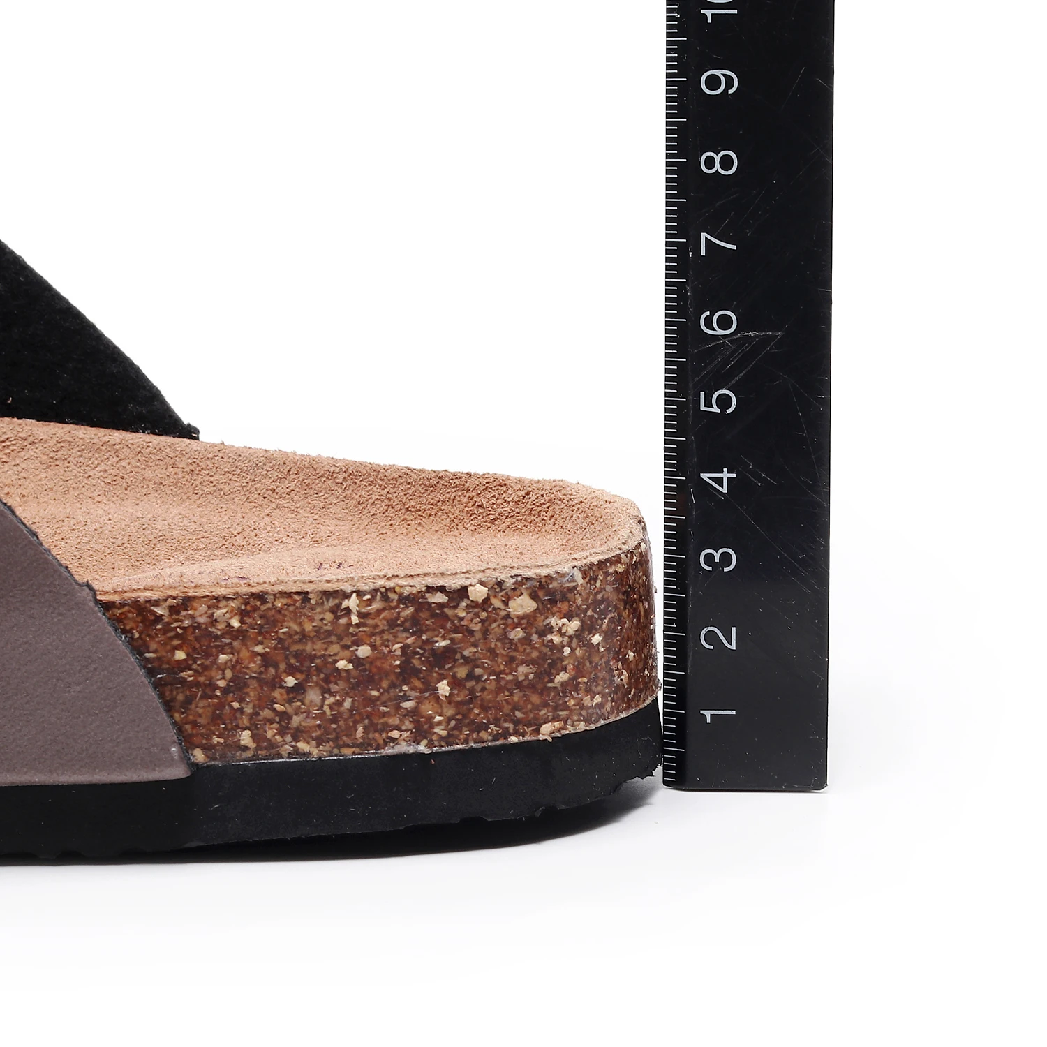 
New Summer Beach Cork Slippers Casual Women Buckle Clogs Slides Slip On Flip Flops 