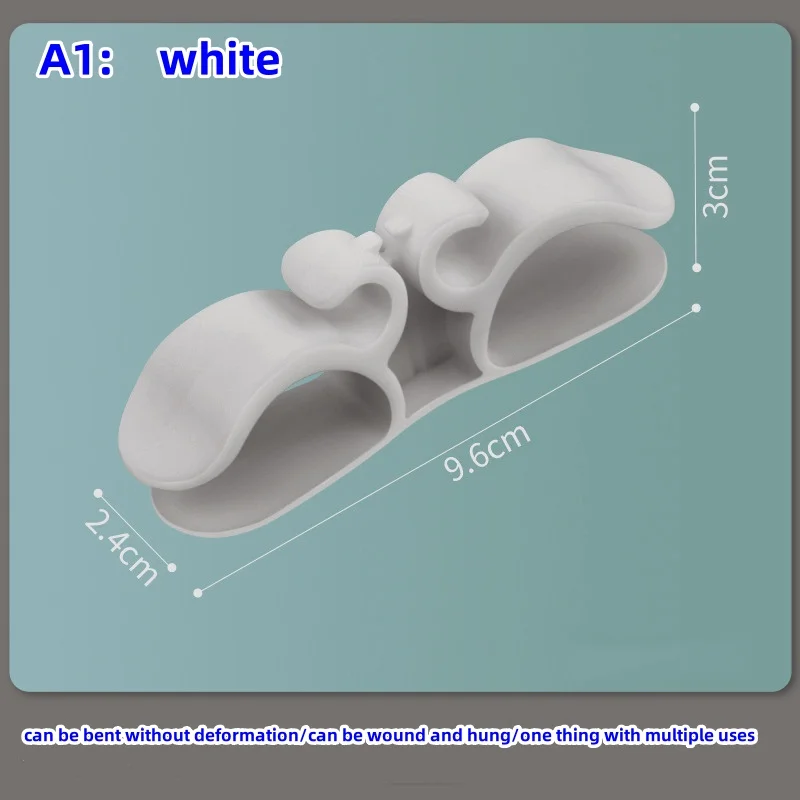 Wholesale Household cable organizer power cord holder kitchen wall plug holder charging cord storage organizer cord winder