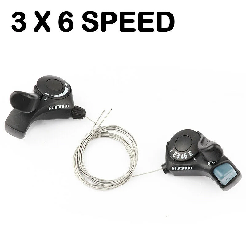 Shimano Bike Parts TOURNEY SL-TX30 Shifter 3X6S 3X7S 18 Speed 21 Speed MTB Mountain Bike Bicycle Thumb Gear Shift Lever Set