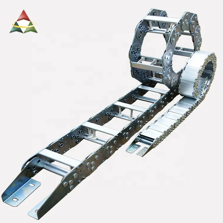 High Temperature Resistance Steel Drag Chain for Glass Machinery