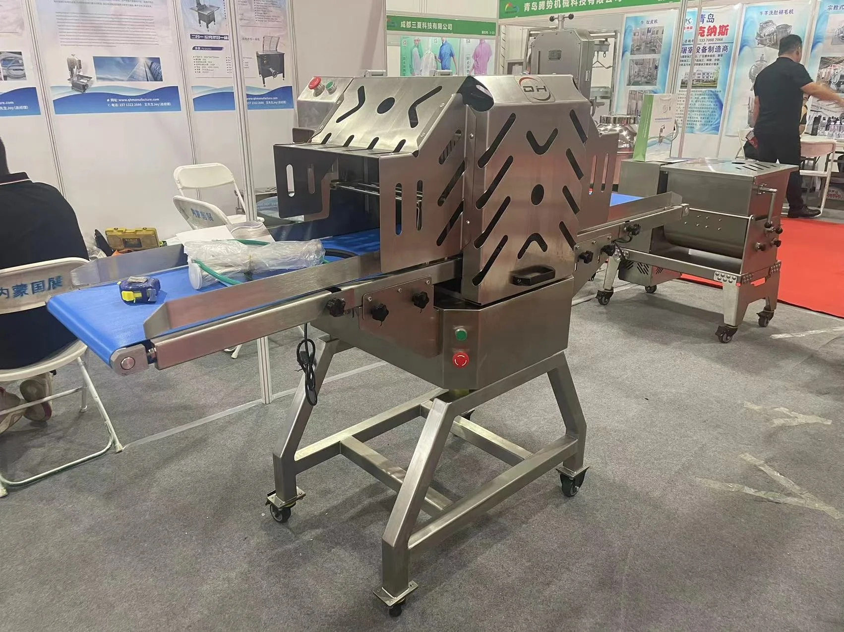 Industrial Customized Fresh Chicken Breast/Beef/Pork/Meat Slice Strip Cube Dicing/Strip Cutting Machine
