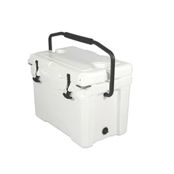 Heavy duty ice cooler Rotomolded fishing holder box 25QT coolers