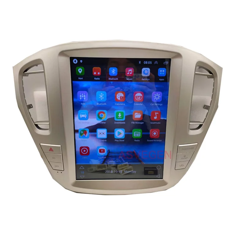 Оптовая продажа Android RHD LHD автомобильное мультимедийное радио автомобильный DVD-плеер для Toyota Highlander 2001-2007 GPS навигация