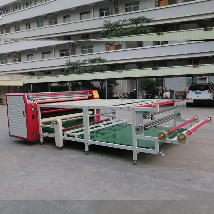 calendar machine with roller automatic separation roller press sublimation Fabric printing machine