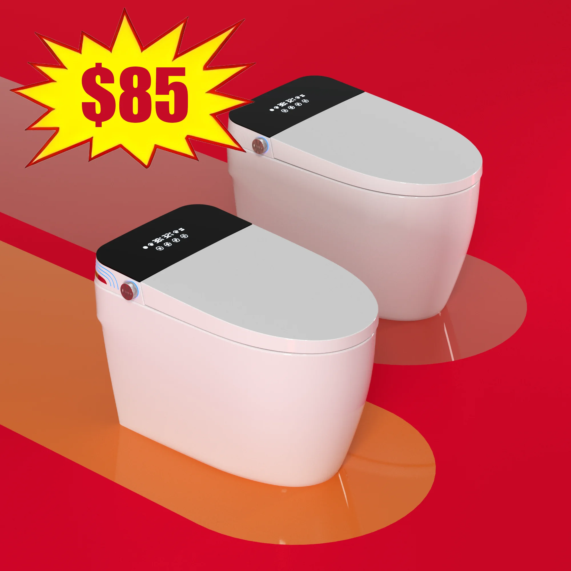 Современная Автоматическая сантехника автоматический Электрический Туалет керамические интеллектуальные смарт-туалеты