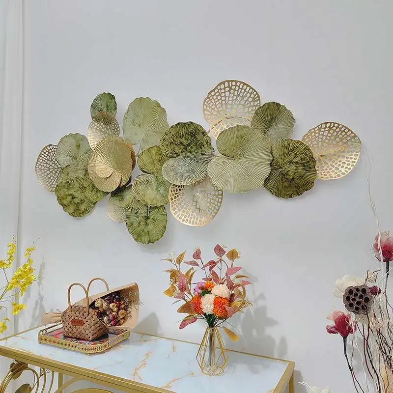 Large Metal Iron Decorative Wall Arts Colored Decorative Wall Hanging Art For Home Decoration Living Room