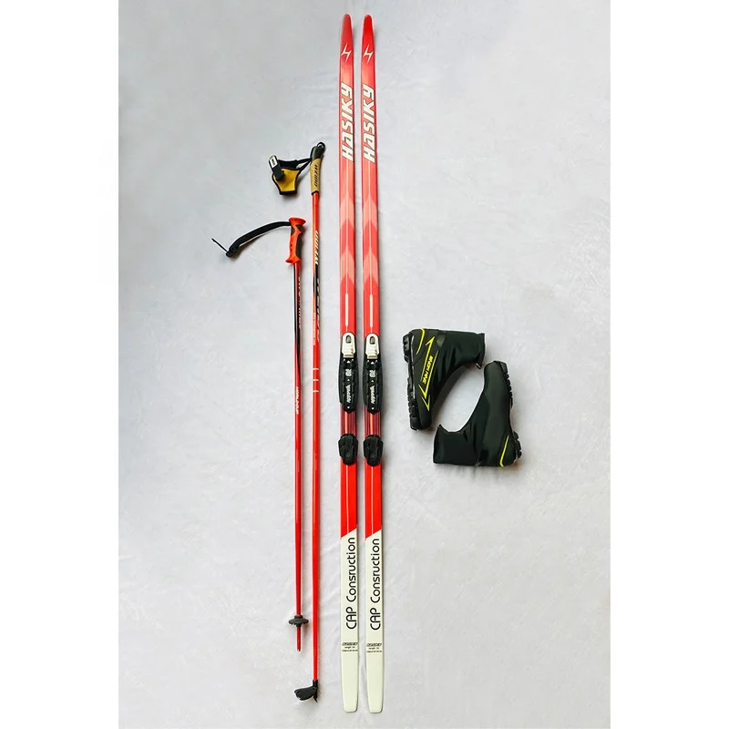 2022 Wholesale Custom Plain Practice Light Weight Professional Cross Country Freestyle Skis Made In China
