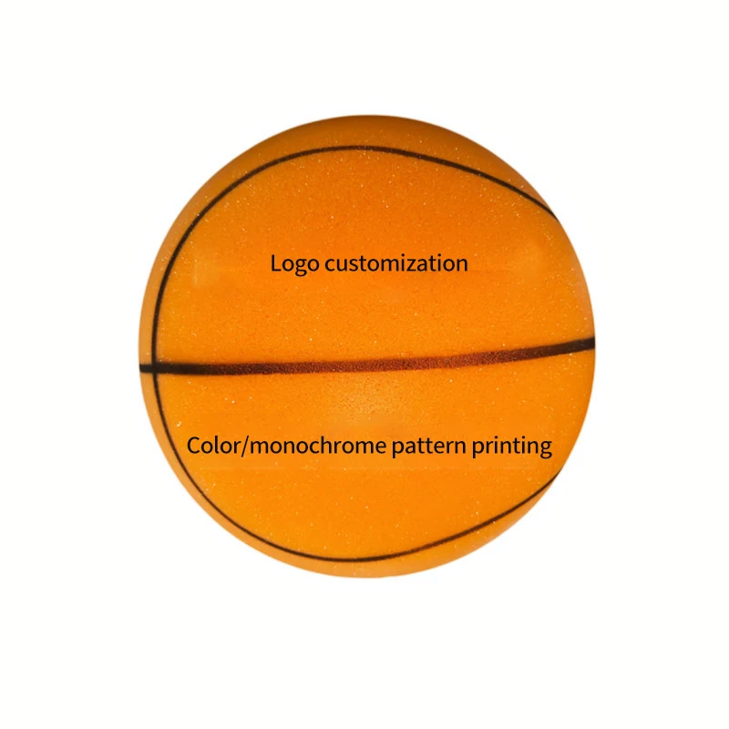 2024 New Trends Durable Custom Silent Basketball Indoor Quiet Training Ball Size 7