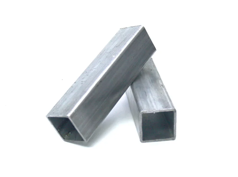 Низкоуглеродистая черная сталь, высококачественные оцинкованные пустотелые квадратные стальные трубы