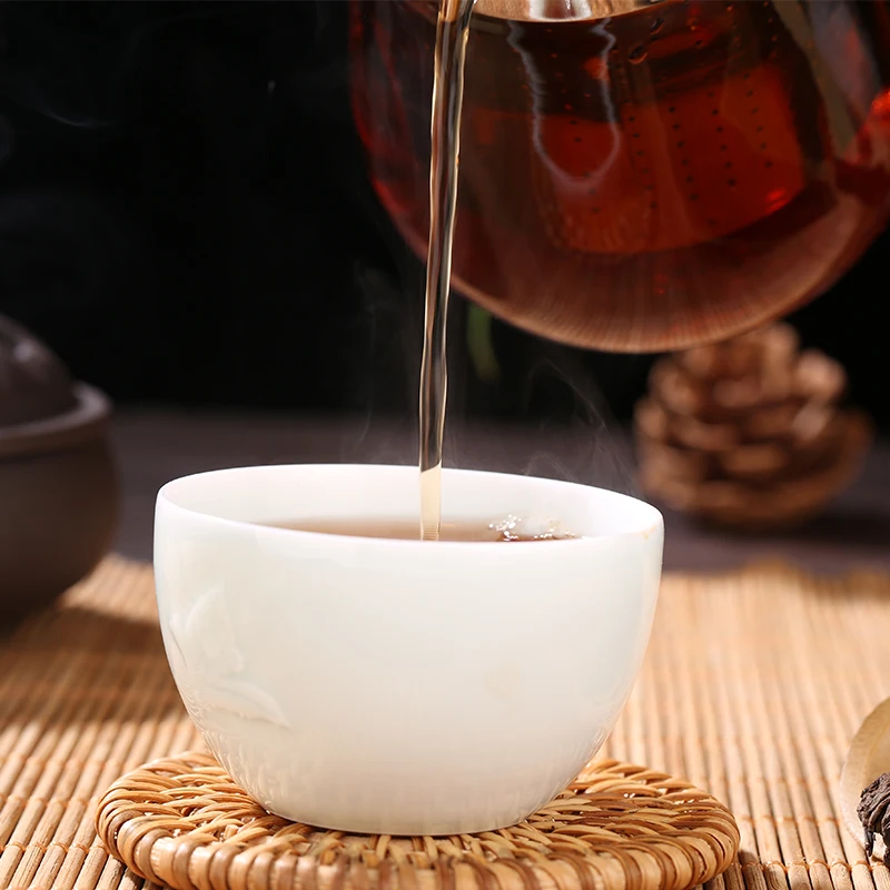 
2013 years mellow taste laochatou puer tea,fermented yunnan puer tea 