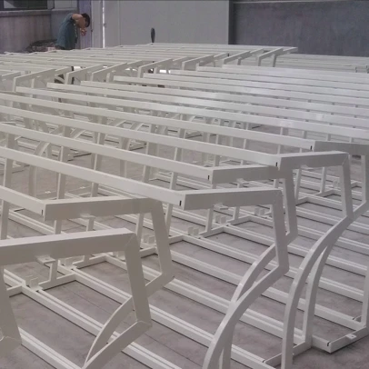 Предварительно спроектированная крупнопролетная стальная конструкция, здание выставочного зала