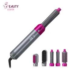 Silk Professional Straightening Brush Automatic Hair Curler Hot Air Comb