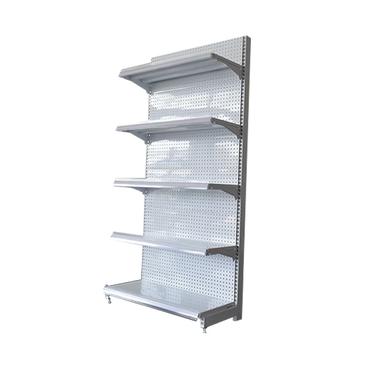 Free Stand Customised Quality Pegboard Gondola Shelves Rack For Market Display