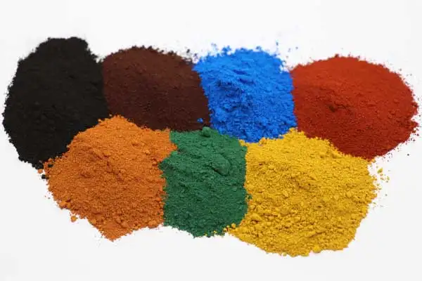 China Factory Supply Good Quality Iron oxide pigment red black yellow green blue