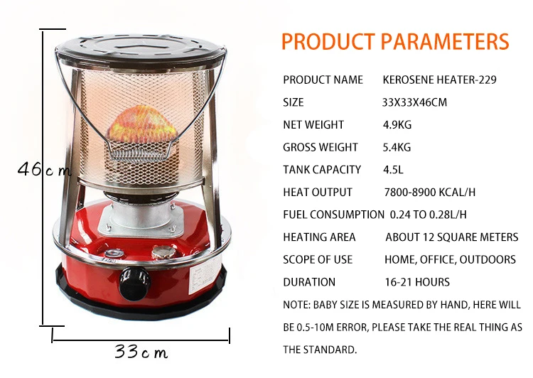 Wholesale Portable Kerosene Heating Furnace, Camping Heater, Efficient Kerosene Heater For Indoor Use, Smokeless, Odorless