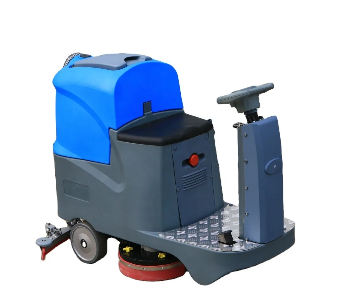 Ride on floor scrubber mini washing machine and dryer floor cleaning equipment FR90