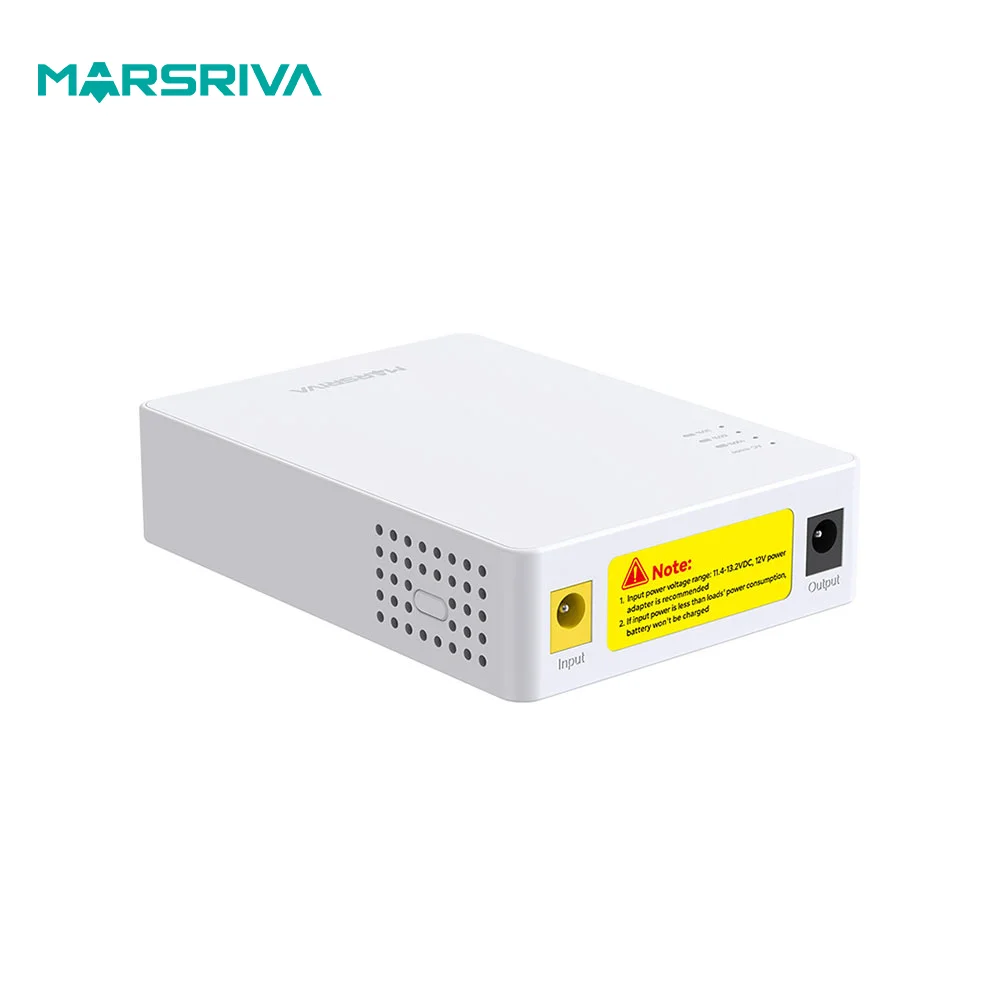 Marsriva 18 Вт Мини DC Online UPS источник бесперебойного питания Домашняя сеть 220 В вход Универсальный адаптер один шнур