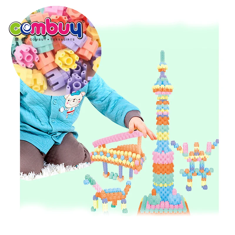 Intelligence kids diy play indoor game educational building blocks