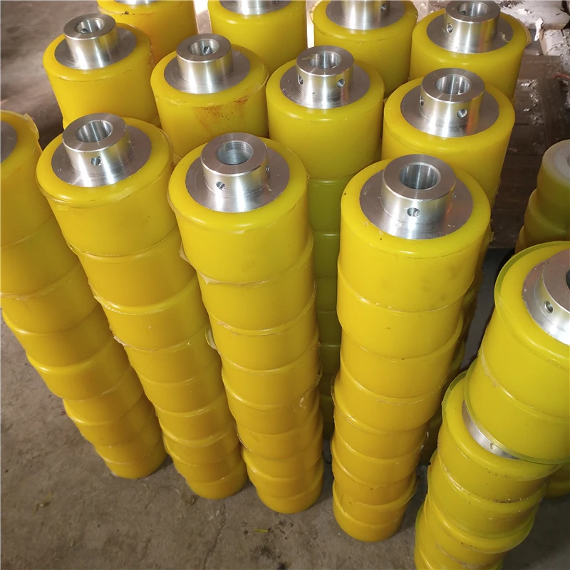 Durable Heavy Duty Pu Load Roller Wheels Coating Industrial Casters Wheels