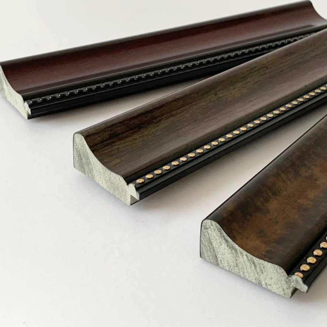 2024 new modern PS framemouldings texture 58x26mm PS polystyrene picture photo frame stick moulding