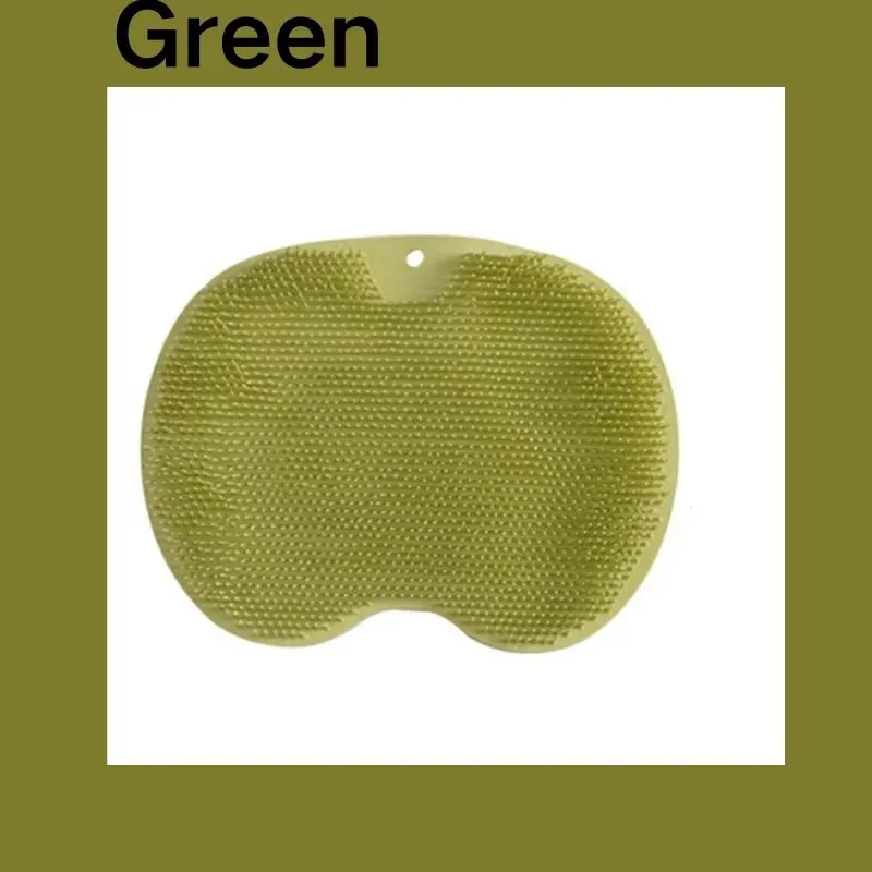 Shower Foot & Back Scrubber Silicone Massager with Strong Suction Cup Gently Exfoliate Skin Suitable for All Types Skin