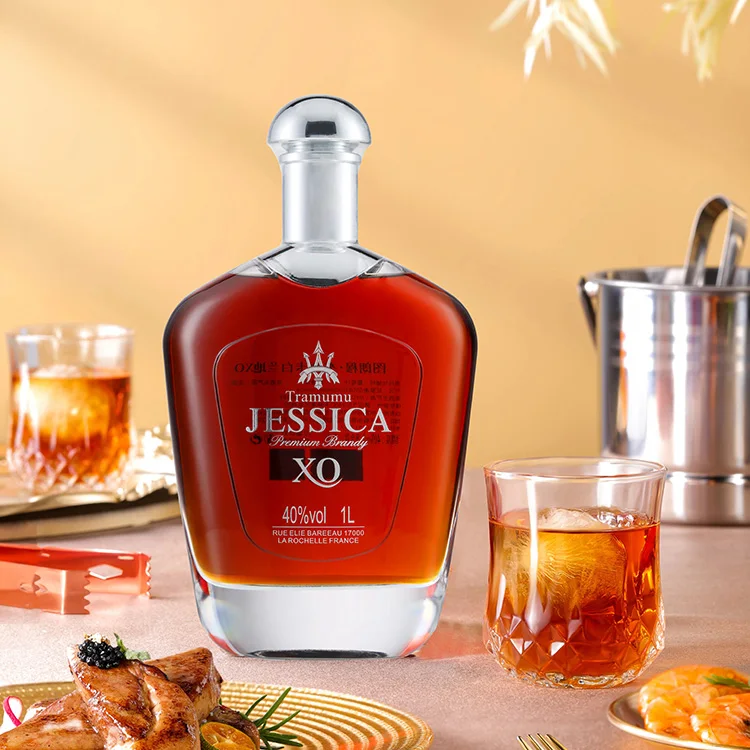 Factory High End Custom Private Label 1L Popular Chinese Alcoholic Beverage Brandy