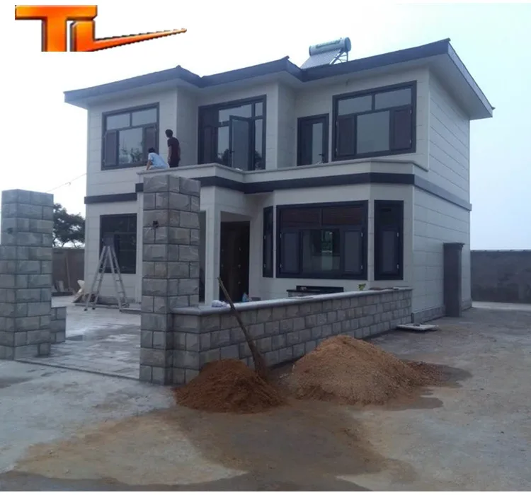 Good design light gauge steel frame prefabricated houses and villas