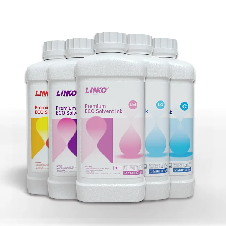 Eco solvent ink for epson DX5 DX7 XP600 for eco solvent printer large printing ink eco solvent