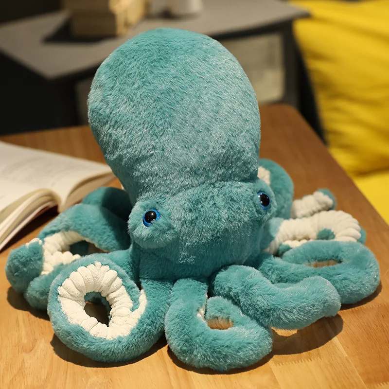 Wholesale Plush Toy Realistic Soft Stuffed Marine Animals Toy Octopus Plush Squid