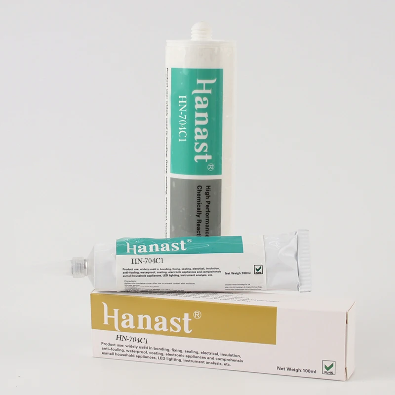 Quick Drying Acetic Cure Durable  RTV2 Condensation Cure Liquid Silicone Rubber for electronic components