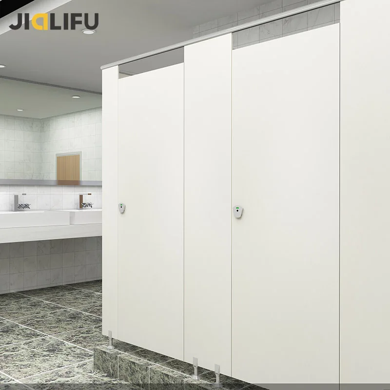 JIALIFU solid phenolic toilet cubicle door in Malaysia