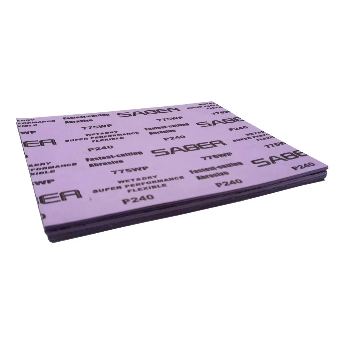 9x11 inch purple silicon carbide waterproof abrasive latex paper sandpaper sheets