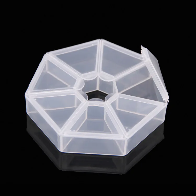 Tabletop Organizer Case Small Plastic Box Organizer Earring Packaging Case Wholesale Custom Jewelry Packaging Box