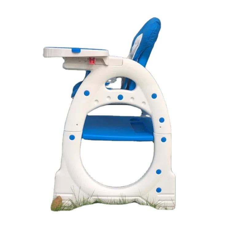 Baby High Chair 3 IN 1 Multifunctional Plastic Highchair Kids Dinner Eating Chair With Rocker