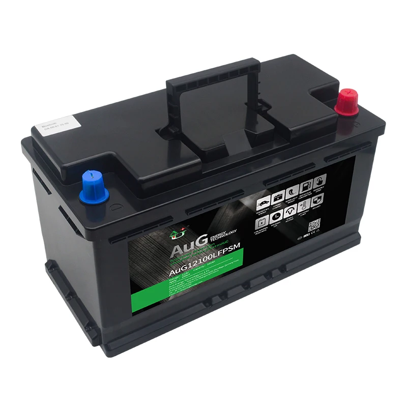 12V  car starter battery with emergency button or blue tooth function lithium iron phosphate starting battery  150Ah