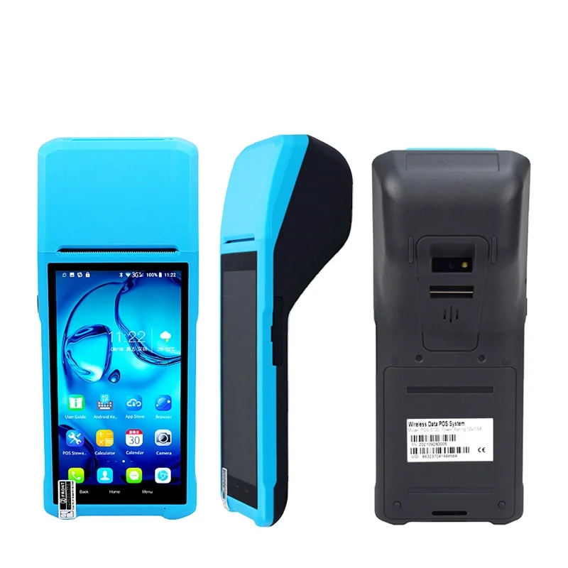 4g Android Pda система Pos терминал ZJ6100 Поддержка Nfc карты для ресторана