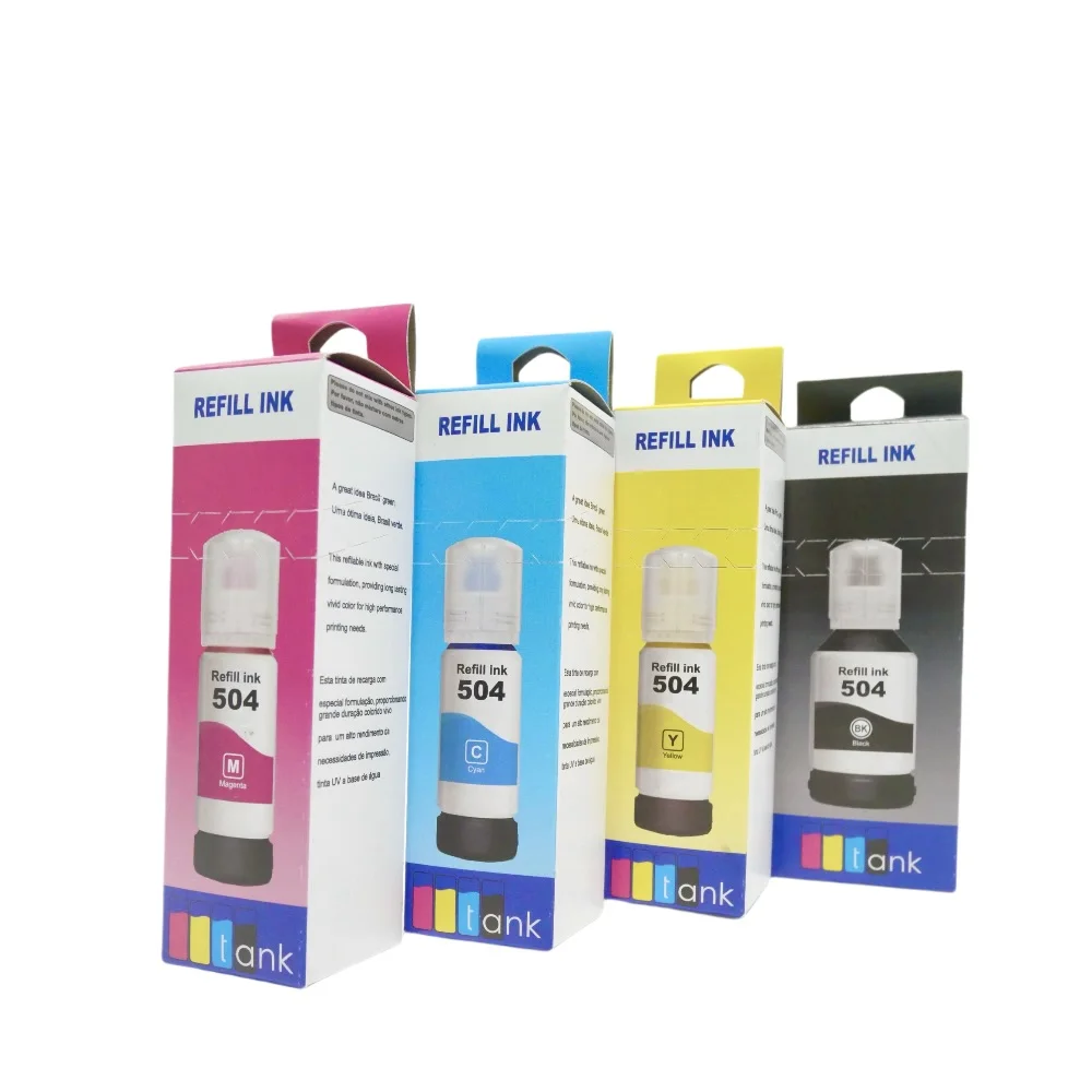 Hot sale 544/504/002/003 bulk compatible dye ink for epson printer