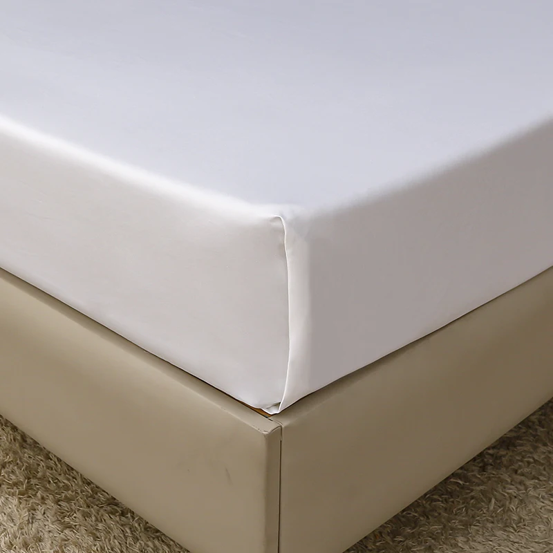 2024 New Cotton Tribute Satin Twill Pure White Four-Piece Bedding Set Plus Four-Piece Set