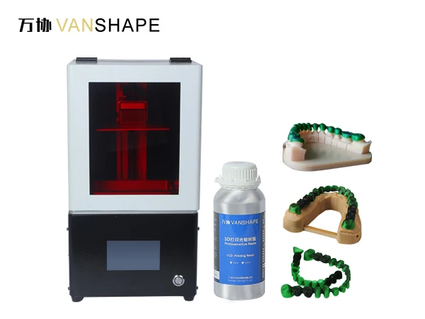  Фотополимерный полимерный 3D-принтер Vanshape для ювелирных изделий стоматологии высокое разрешение ультрафиолетовые светодиодные