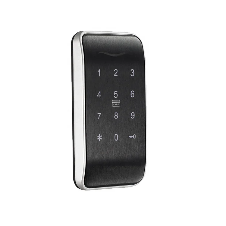 Zinc alloy rf card password metal cabinet lock sensor card rfid cabinet lock locker lock