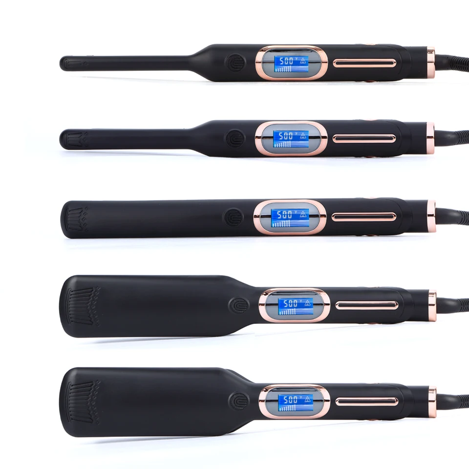 Private Label Customize Professional Hair Straightener MCH Fast Heater Hair Flat Iron Brazil Keratin Hair Straightener Flat Iron