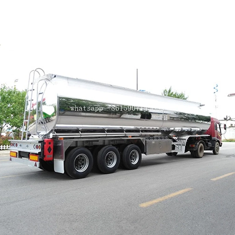 38cbm 42cbm 43cbm топливный бак полуприцеп CLW производитель 3 оси сырой нефти алюминиевый Автоцистерна