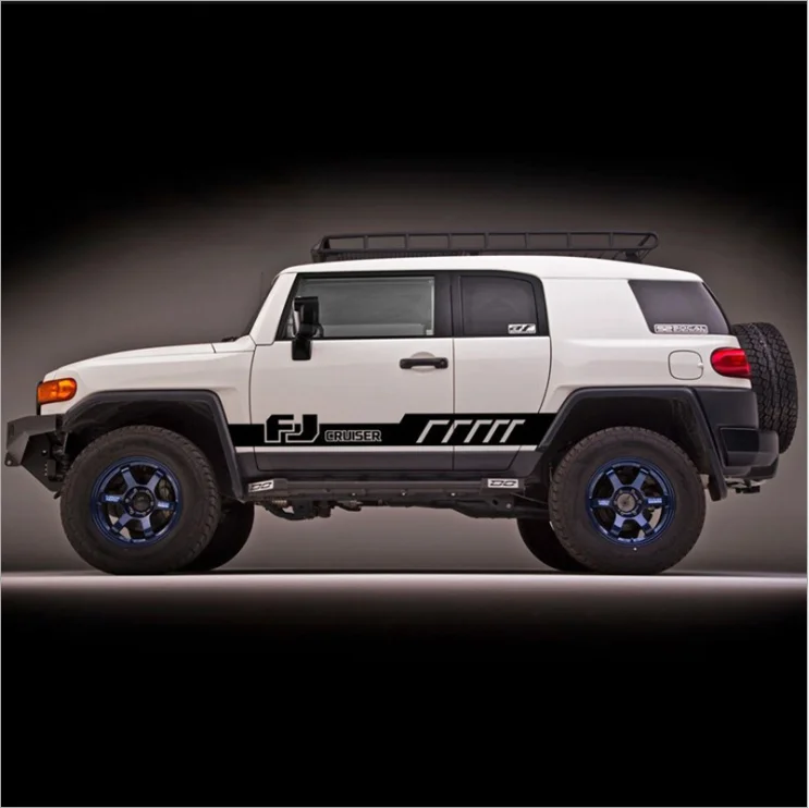 It is suitable for the decoration of Toyota Cruze Toyota-FJ CRUISER side skirt scratch